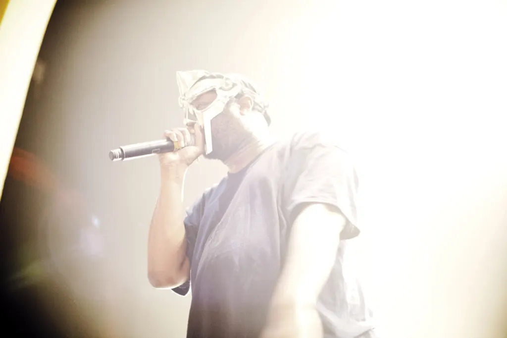 MF DOOM performing at Brixton Academy, London